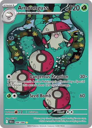 Amoonguss (Black Bolt 096/086)